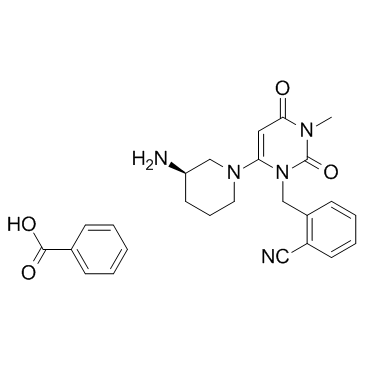 CAS:850649-62-6  Alogliptin（SYK-322）benzoate	阿格列汀苯甲酸盐