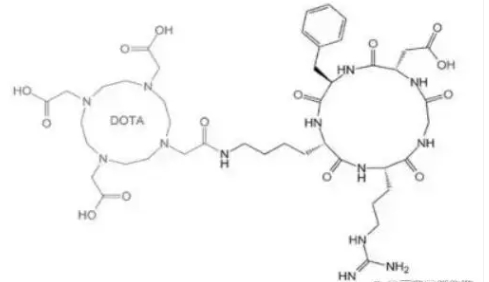 DOTA-cyclo(RGDfK)   大环化合物标记序列多肽	
