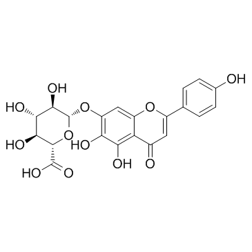 CAS:27740-01-8  Scutellarin	野黄芩苷