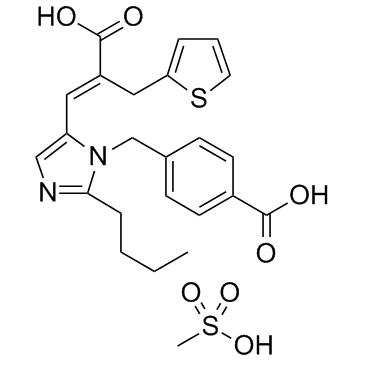 CAS:144143-96-4  Eprosartan Mesylate	甲磺酸依普罗沙坦