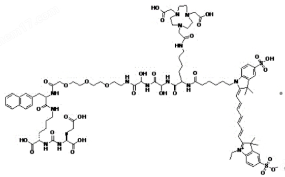 NOTA-PSMA-Cy7靶向分子探针
