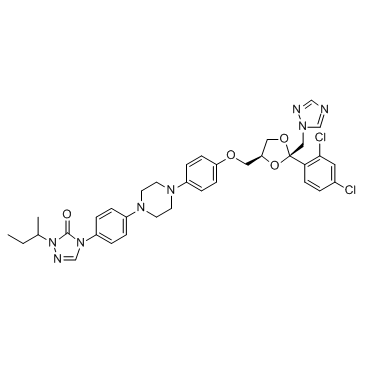CAS:84625-61-6  Itraconazole	伊曲康唑