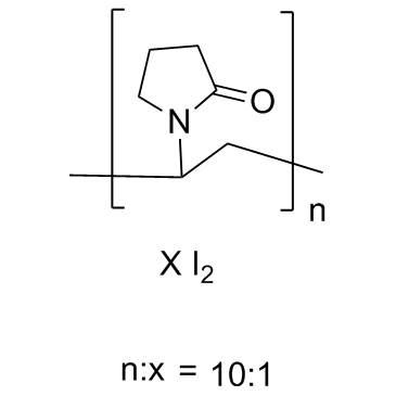 CAS:25655-41-8	Povidone iodine	聚乙烯吡咯烷酮碘络合物     工艺放大