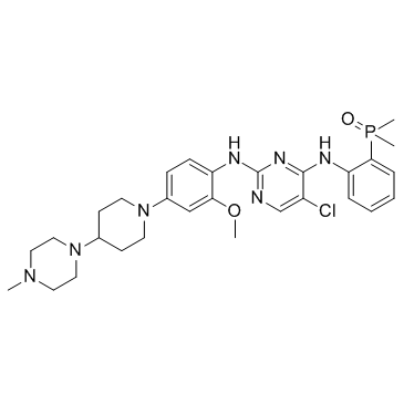 CAS:1197953-54-0	Brigatinib	布格替尼  药物分子开发  