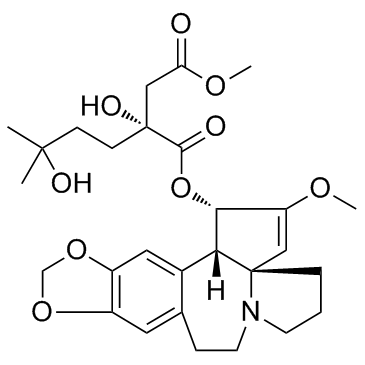 CAS:26833-85-2	Harringtonine	三尖杉酯碱    化合物合成