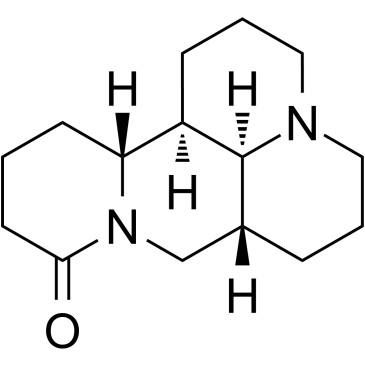 CAS:6882-68-4	Sophoridine	槐定碱    药物分子开发