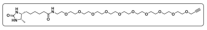 Desthiobiotin-PEG10-Alkyne