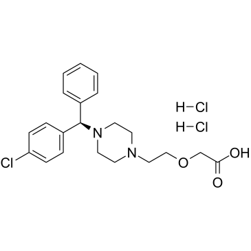 CAS:130018-87-0	Levocetirizine (dihydrochloride)	盐酸左旋西替利嗪     公斤级