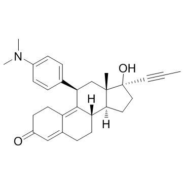 CAS:84371-65-3	Mifepristone	米非司酮   原料药研发