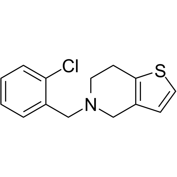 CAS:55142-85-3	Ticlopidine	噻氯匹定     路线研究