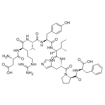 CAS:4474-91-3	Angiotensin II human	血管紧张素II   中间体生产 