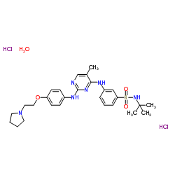 CAS:1374744-69-0	Fedratinib (hydrochloride hydrate)	  路线研究