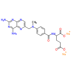 CAS:7413-34-5	Methotrexate (disodium)	甲氨蝶呤二钠盐  新药中间体工艺  