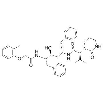 CAS:192725-17-0	Lopinavir	洛匹那韦  药物分子开发