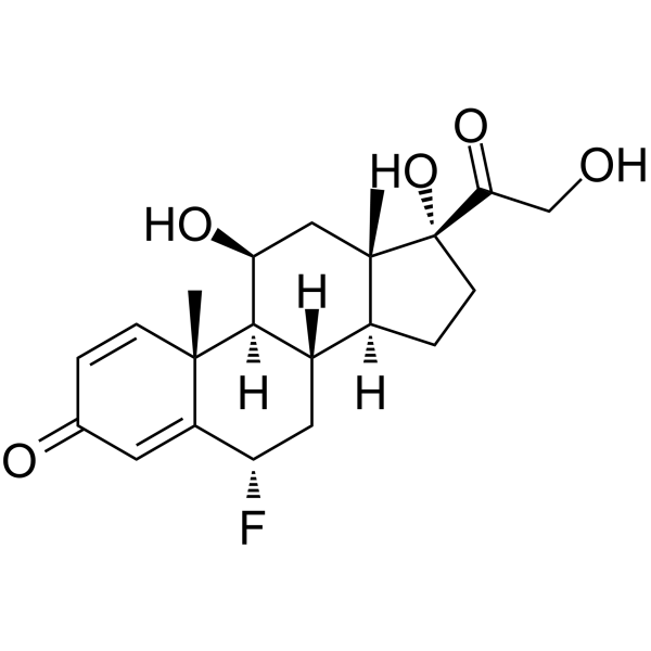 CAS:53-34-9	6α-Fluoroprednisolone	氟泼尼龙     化合物优化