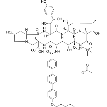 CAS:1631754-41-0	Rezafungin (acetate)      线路优化