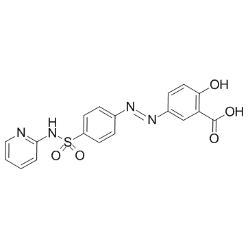 CAS:599-79-1	Sulfasalazine	柳氮磺胺吡啶   原研药中间体供应  