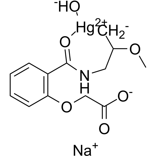 CAS:492-18-2	Mersalyl	汞撒利    路线研究