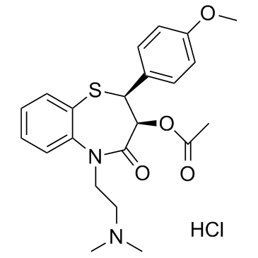 CAS:33286-22-5	Diltiazem (hydrochloride)	盐酸地尔硫卓  公斤级  