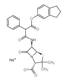 CAS:26605-69-6	Carindacillin (sodium)	卡茚西林     化合物合成