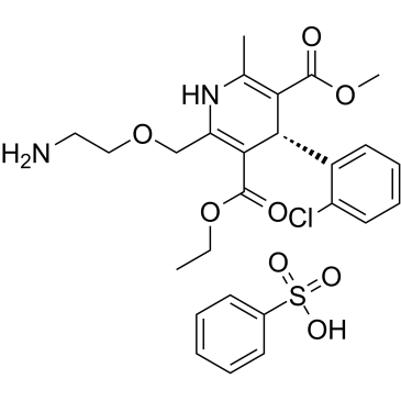 CAS:150566-71-5	Levamlodipine (besylate)	左旋氨氯地平苯磺酸盐   药物分子开发