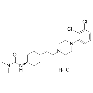 CAS:1083076-69-0	Cariprazine (hydrochloride)	公斤级 