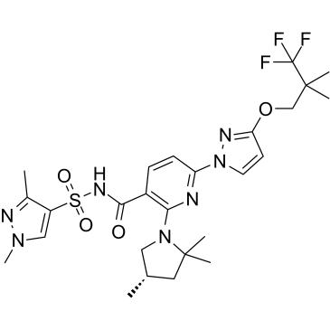 CAS:2216712-66-0	Elexacaftor	化合物优化