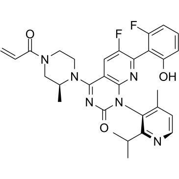 CAS:2296729-00-3	Sotorasib	索托拉西布(AMG510)    中试供应