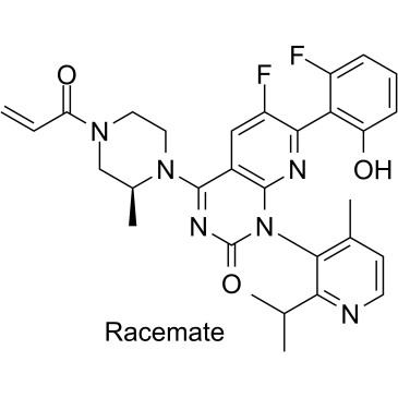 CAS:2252403-56-6	Sotorasib (racemate)	     AMG-510外消旋      路线研究