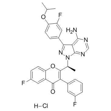 CAS:1532533-78-0	 Umbralisib (hydrochloride)	盐酸昂布瑞利     新药中间体放大