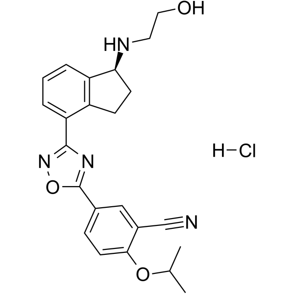 CAS:1618636-37-5	Ozanimod (hydrochloride)	化合物优化
