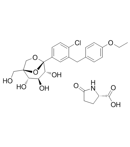CAS:1210344-83-4	Ertugliflozin L-pyroglutamic acid	埃格列净 L-焦谷氨酸盐  批量合成