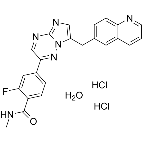 CAS:1865733-40-9	Capmatinib (dihydrochloride hydrate)	化合物优化