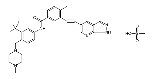 CAS:1421783-64-3	Olverembatinib (dimesylate)	公斤级