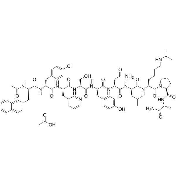 CAS:547741-72-0	Abarelix (Acetate)	批量合成