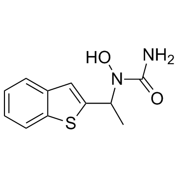 CAS:111406-87-2	Zileuton     齐留通     路线研究
