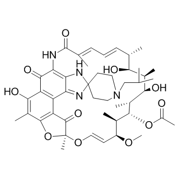 CAS:72559-06-9	Rifabutin	利福布汀    原料药研发