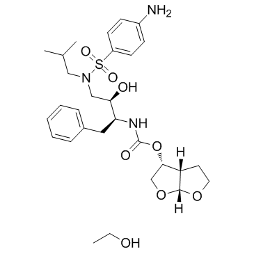 CAS:635728-49-3	Darunavir (Ethanolate)	地瑞那韦乙醇盐  新药中间体放大 