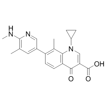CAS:245765-41-7	Ozenoxacin	奥泽沙星    新药中间体中试
