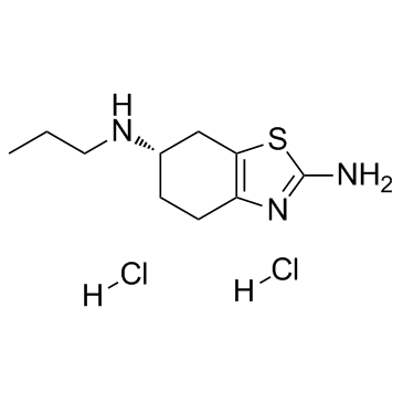 CAS:104632-25-9	Pramipexole (dihydrochloride)	盐酸普拉克索 药物分子开发  