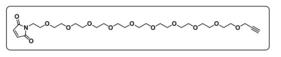 Mal-PEG10-propargyl