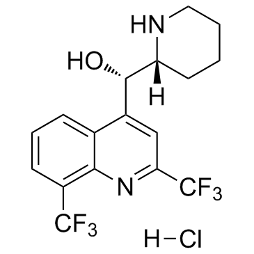 CAS:51773-92-3	Mefloquine (hydrochloride)	盐酸甲氟喹     原料药供应