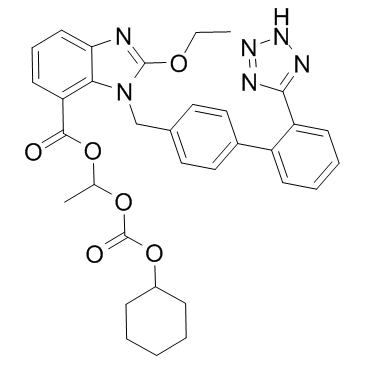 CAS:145040-37-5	Candesartan Cilexetil	坎地沙坦酯    新药中间体工艺  
