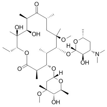 CAS:81103-11-9	Clarithromycin	克拉霉素  中试供应