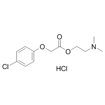 CAS:3685-84-5	Meclofenoxate (hydrochloride)	盐酸甲氯芬酯  原研药中间体供应 
