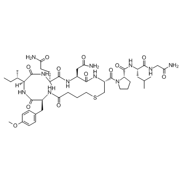 CAS:37025-55-1	Carbetocin	醋酸卡贝缩宫素  中试供应 