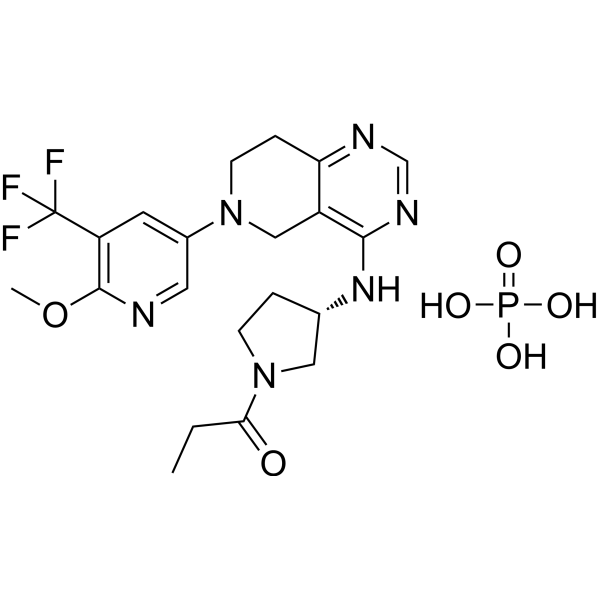 CAS:1354691-97-6	Leniolisib (phosphate)	化合物合成