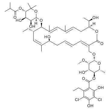 CAS:873857-62-6	Fidaxomicin	非达霉素  中试供应 