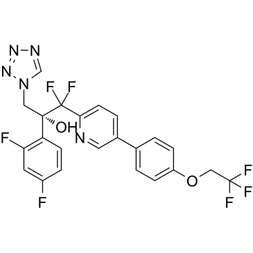 CAS:1340593-59-0	Oteseconazole	  奥特康唑     工艺优化