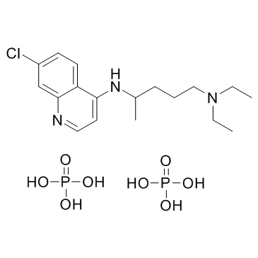 CAS:50-63-5	Chloroquine (phosphate)	磷酸氯喹  中试供应